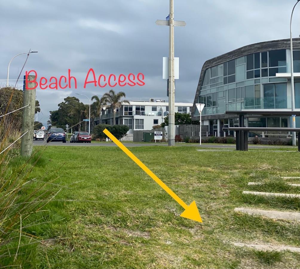 Modern Beach Apartment With Pool & Location Mount Maunganui Exterior foto